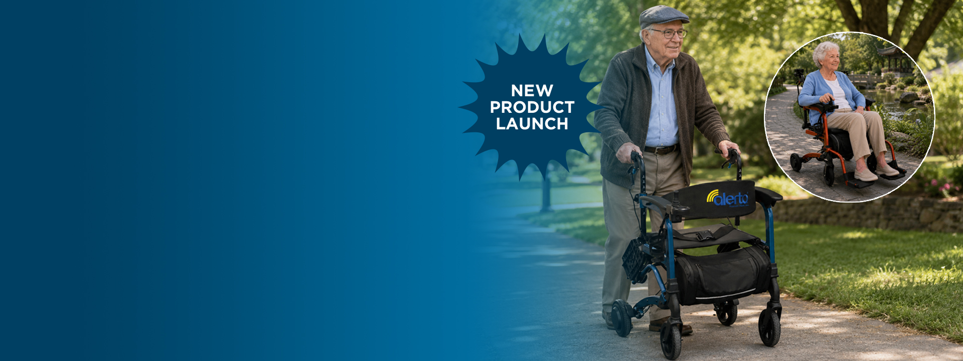 NEW Alerta Powered Rollator
