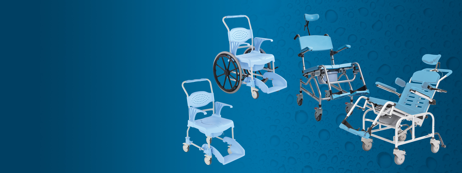 Aqua Shower Commode Chairs